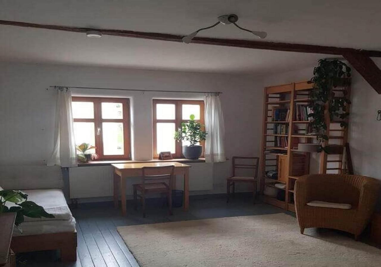 Aeltestes Haus In Quentel - Ferienwohnung 2 Mit Dachterrasse Lichtenau المظهر الخارجي الصورة