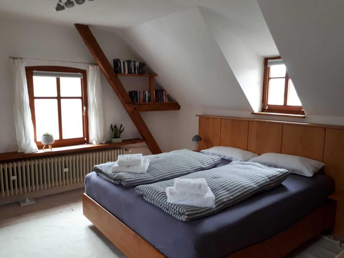 Aeltestes Haus In Quentel - Ferienwohnung 2 Mit Dachterrasse Lichtenau المظهر الخارجي الصورة